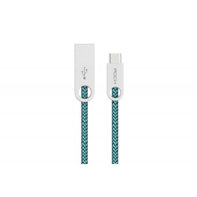 Кабель USB to USB-C Rock round cable 1m