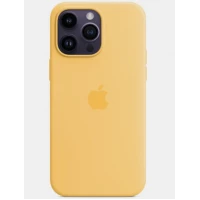 Чехол для iPhone 14 Pro Max Apple AA Silicone Case - Sunglow Чехол для iPhone 14 Pro Max Apple AA Silicone Case - Sunglow