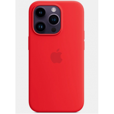 Чехол для iPhone 14 Pro Max Apple AA Silicone Case - Red