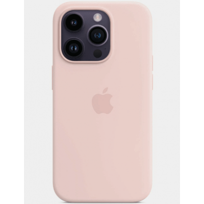 Чехол для iPhone 14 Pro Max Apple AA Silicone Case - Chalk Pink