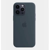 Чехол для iPhone 14 Pro Apple AA Silicone Case - Strom Blue