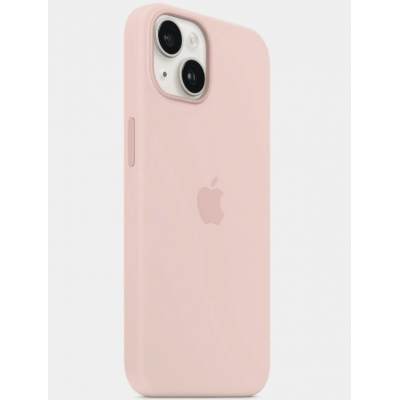 Чехол для iPhone 14 Plus Apple AA Silicone Case - Chalk Pink