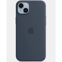 Чехол для iPhone 14 Plus Apple AA Silicone Case - Strom Blue