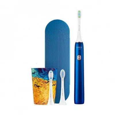 Ультразвуковая зубная щетка Xiaomi Soocas X3U & Van Gogh Museum Design Blue Ультразвуковая зубная щетка Xiaomi Soocas X3U & Van Gogh Museum Design Blue