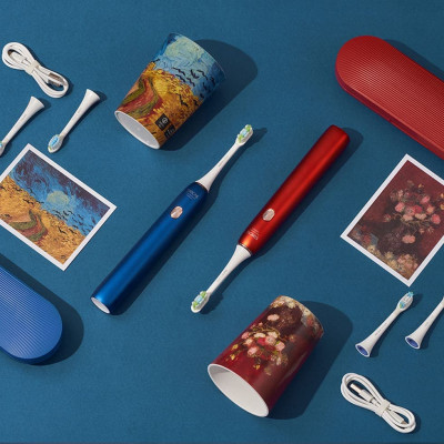 Ультразвуковая зубная щетка Xiaomi Soocas X3U & Van Gogh Museum Design Blue