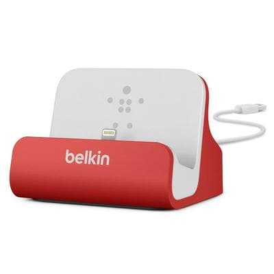 Док-cтанция для iPhone Lightning Belkin Charge + Sync Dock пластик