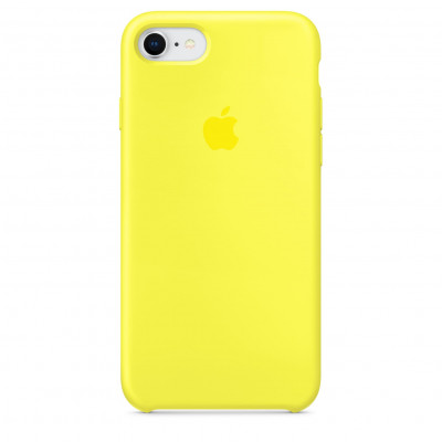 Чехол для iPhone 8 Silicone Apple AA Super price - Yellow