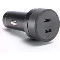 Автомобильное зарядное устройство Mophie 60W Dual USB-C Автомобильное зарядное устройство Mophie 60W Dual USB-C