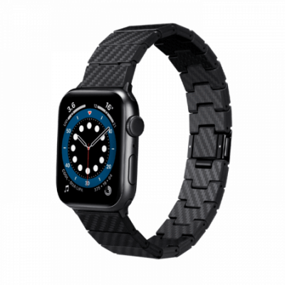 Карбоновый браслет для Apple Watch 45mm Pitaka