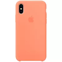 Чехол для iPhone X Apple Silicone Case - Nectarine