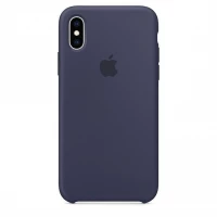 Чехол для iPhone X Apple Silicone Case - Midnight Blue Чехол для iPhone X Apple Silicone Case - Midnight Blue
