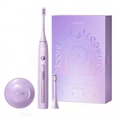 Электрическая зубная щетка Soocas X3 Pro Purple с дезинфекцией Электрическая зубная щетка Soocas X3 Pro Purple с дезинфекцией
