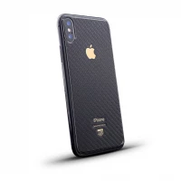 Углестикер для iPhone XR Jumo Carbon