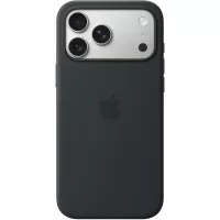 Чехол для iPhone 17 Pro Max Silicone Case with MagSafe – Black Чехол для iPhone 17 Pro Max Silicone Case with MagSafe – Black