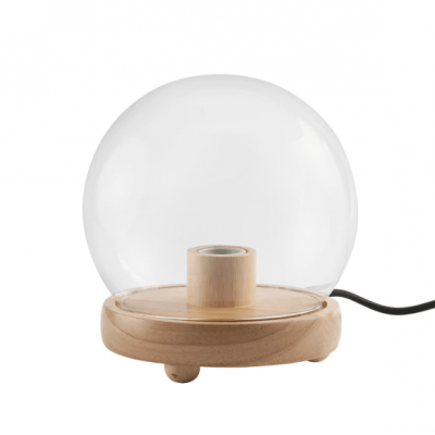 Настольная лампа Momax Wooden Lamp IoT