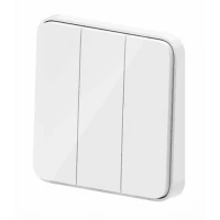 Умный выключатель трехклавишный Xiaomi Mijia Smart Switch BLE Single Fire White Умный выключатель трехклавишный Xiaomi Mijia Smart Switch BLE Single Fire White