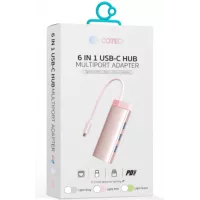 Адаптер COTE 6-in-1 USB-C