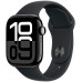 Часы Apple Watch Series 10 42mm Jet Black Aluminum Case Midnight Sport Band