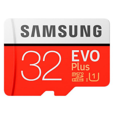 Карта памяти Samsung microSDHC EVO Plus 32gb