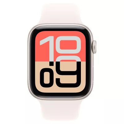 Часы Apple Watch SE 3 (2025) 40mm Starlight Aluminum Case With Starlight Sport Band Часы Apple Watch SE 3 (2025) 40mm Starlight Aluminum Case With Starlight Sport Band