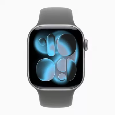 Часы Apple Watch Series 11 46mm Space Gray Aluminum Case Stone Gray Sport Band Часы Apple Watch Series 11 46mm Space Gray Aluminum Case Stone Gray Sport Band