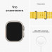 Часы Apple Watch Ultra 49mm Titanium Case with Yellow Ocean Band MNH93