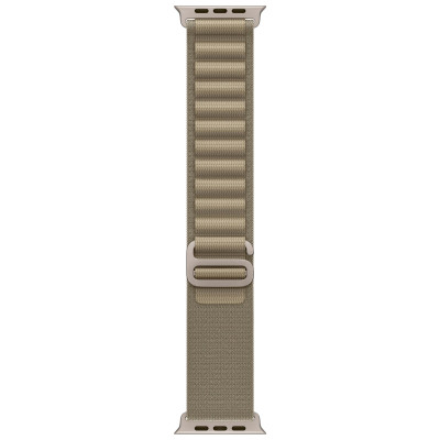 Часы Apple Watch Ultra 2 49mm Titanium Case with Olive Alpine Loop