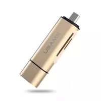 Картридер USB / Type - C Usams 3in1 Multi-function card reader