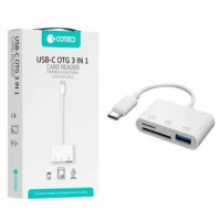 Адаптер Cote USB-C 3 in 1