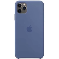 Чехол для iPhone 11 Pro Apple AA Silicone Case - Linen Blue