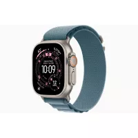 Часы Apple Watch Ultra 3 49mm Natural Titanium Case with Light Blue Alpine Loop