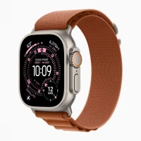 Часы Apple Watch Ultra 3 49mm Natural Titanium Case with Terra Cotta Alpine Loop