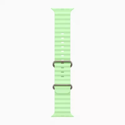 Часы Apple Watch Ultra 3 49mm Natural Titanium Case with Neon Green Ocean Band Часы Apple Watch Ultra 3 49mm Natural Titanium Case with Neon Green Ocean Band