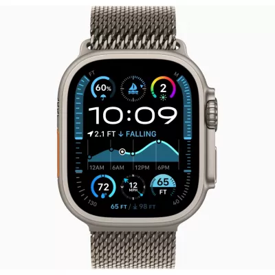 Часы Apple Watch Ultra 3 49mm Natural Titanium Case with Natural Titanium Milanese
