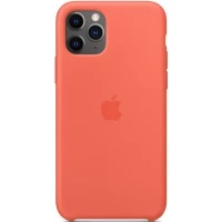 Чехол для iPhone 11 Pro Apple AA Silicone Case - Clementine (Orange)