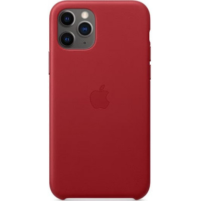 Чехол для iPhone 11 Pro Max Apple AA Leather Case - Red
