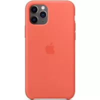 Чехол для iPhone 11 Pro Max Apple AA Silicone Case - Clementine (Orange)