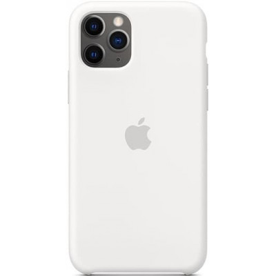 Чехол для iPhone 11 Pro Max Apple AA Silicone Case - White